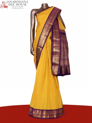 Pure Handloom Kanjeevaram Silk Saree